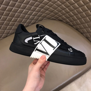 Sneakers Men's Wholesale All-match Trendy Shoes Summer Breathable Leather Sports Shoes Internet Celebrity Same Style Cowhide Comfortable Odor Shoes