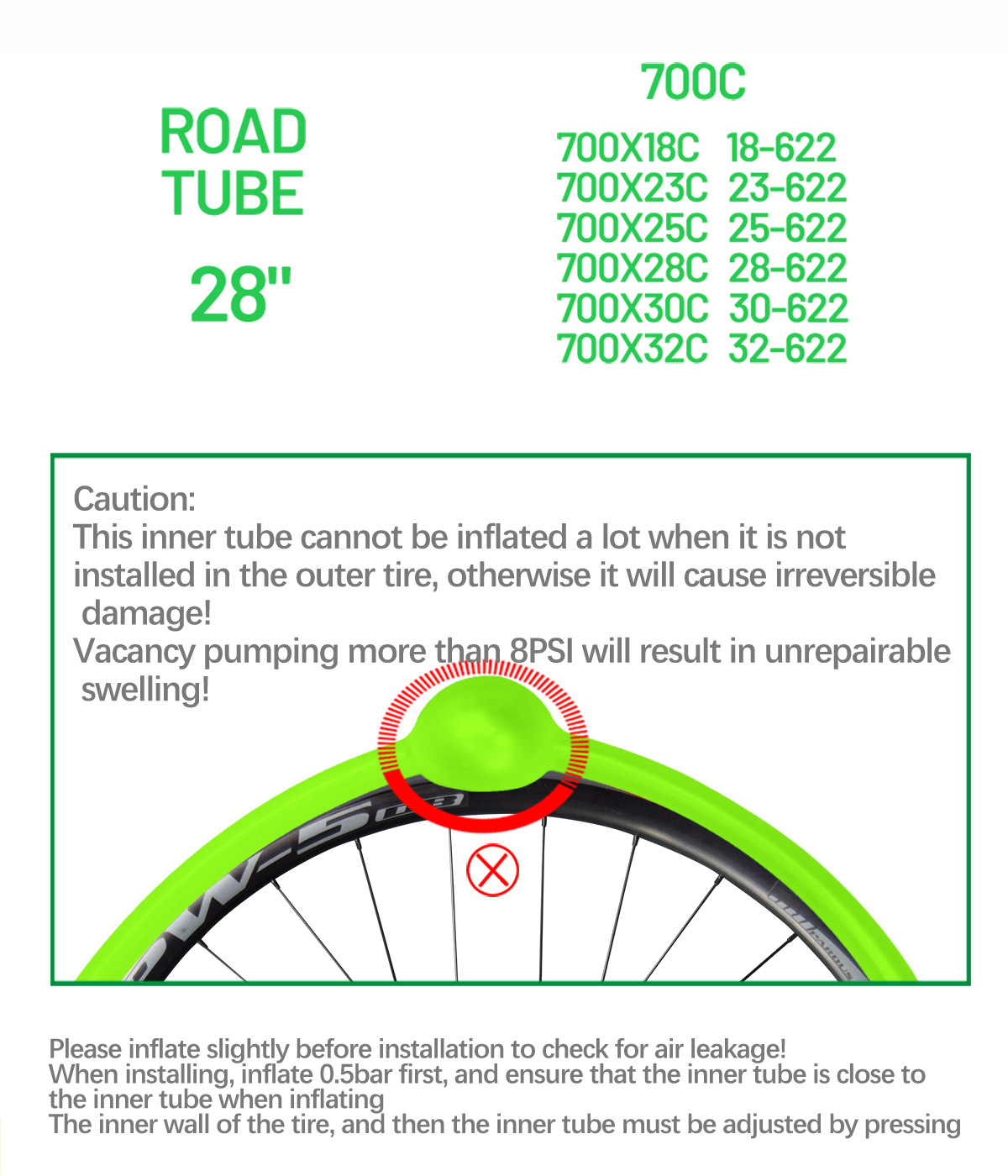 cyclami自行車超輕內胎法嘴輪胎公路山地車騎行配件TPU內胎跨境