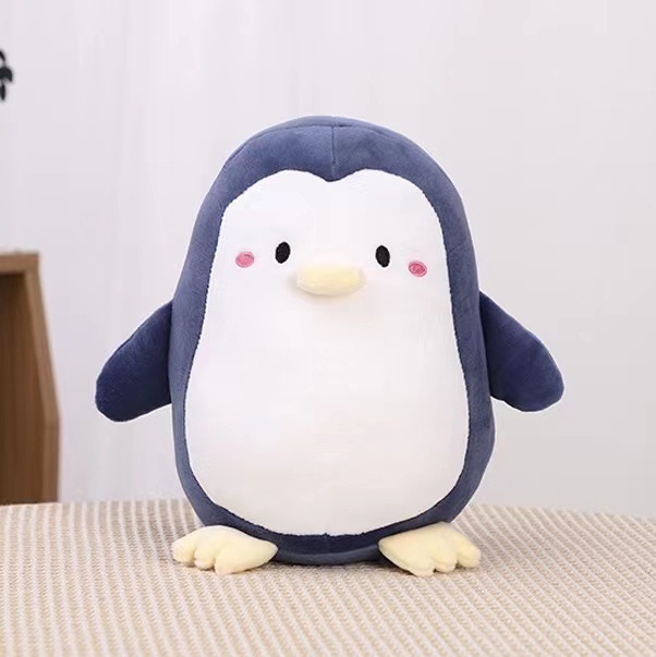 New creative cute and cute penguin dolls scratch machine dolls plush toys soft marine animal dolls wholesale