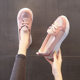 Leg Lazy Shoes Slip-on Cross-border Four Seasons Casual Women's Shoes 2023 New Style Mother's Shoes Low-top Flat Walking Shoes