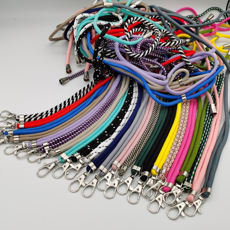 Mobile Phone Case Lanyard Accessories Adjustable Shrinkable Mobile Phone Elasticity Lanyard Buckle Crossover Lanyard Film Gasket
