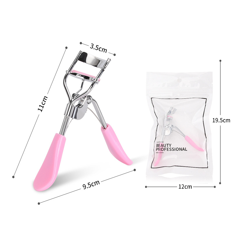 Beauty Road Direct Supply Makeup Mascara Beauty Tools Eyelash Curler Wide Angle Belt Rubber Pad Carbon Steel Chrome Plated A4 Classic
