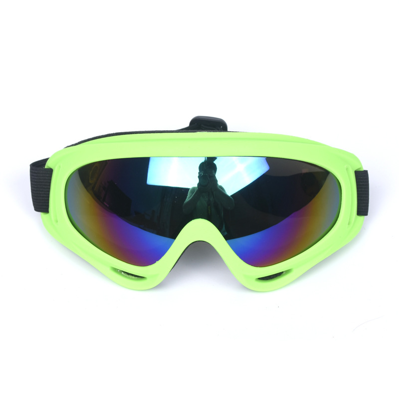 Glasses Colored frame multicolored ski glasses motorcycle goggles labor goggles Adult goggles_voghion.com