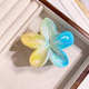 8CM solid color ~ blue + yellow AB