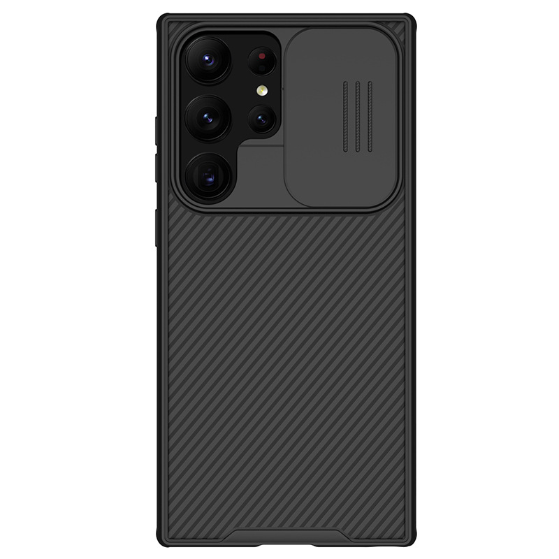 Nillkin for Samsung S23 ULTRA phone case lens slide cover all-inclusive protective cover s23 Black Mirror PRO