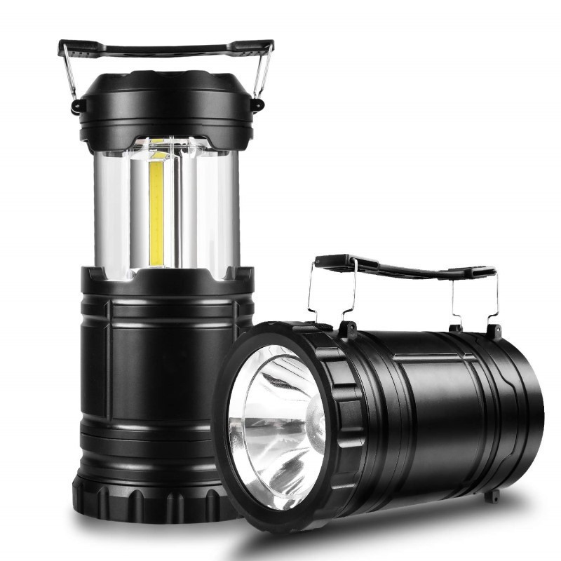 COB3 +1 stretch camping lamp outdoor super bright camp tent lamp automatic pony lamp camping outdoor camping lamp