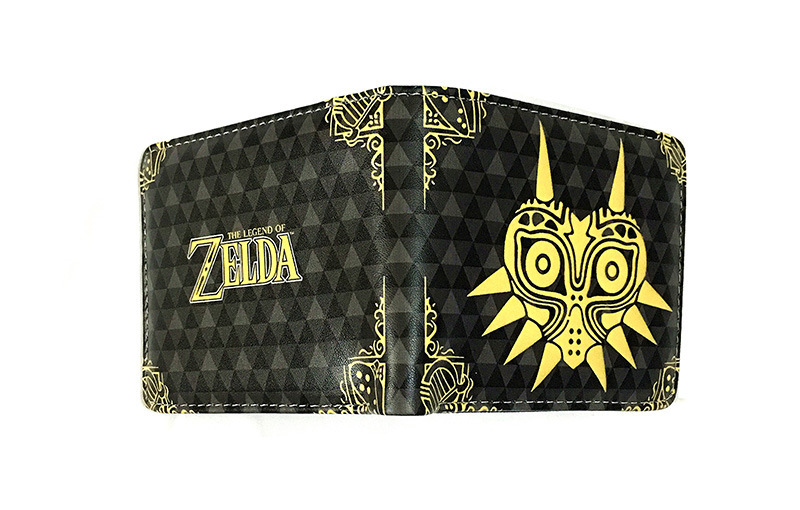 Foreign trade model Zelda legend short two-fold wallet game peripheral student Men's PU leather coin purse wallet