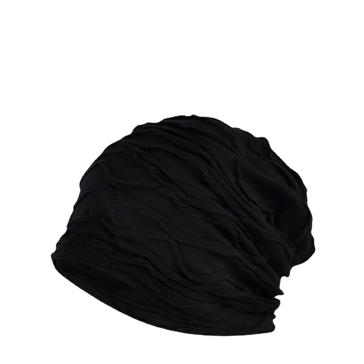 Three-legged bird brand bag cap Four Seasons cap foreign trade Amazon cross-border men and women solid color wrinkle fashion pile hat