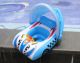 ABC New Blue Racing Boat with Awning