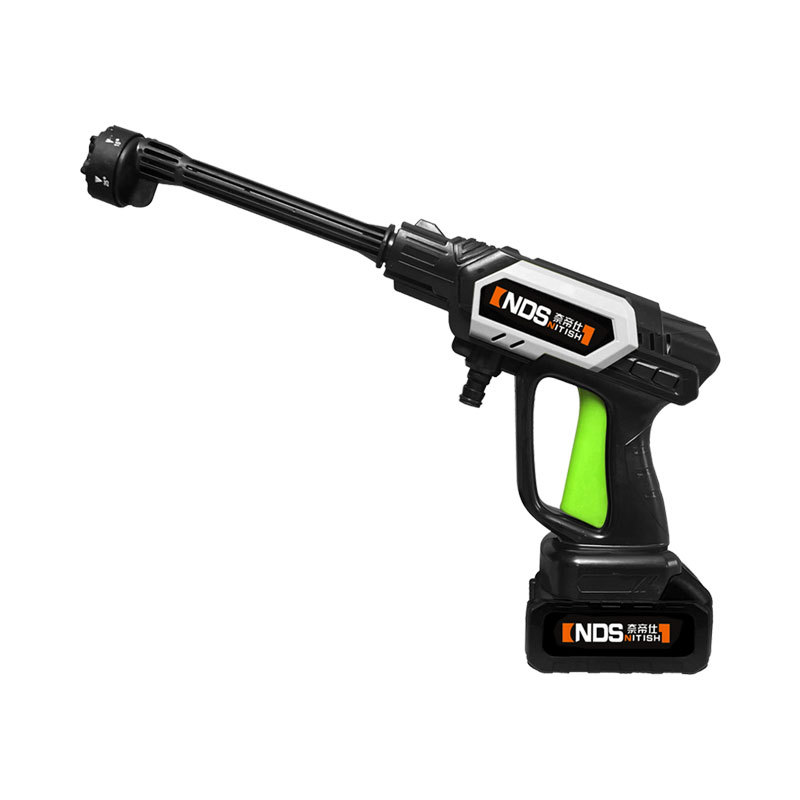 Cross-border hot sale high-pressure car washing machine wireless lithium battery household water pump charging automatic cleaning portable water gun