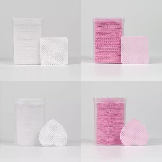 Eyelash Glue Wipe Nail Graft Eyelash Cleaning Cotton Eyelash Tools Nail Nail Remover Glue Bottle Wipe