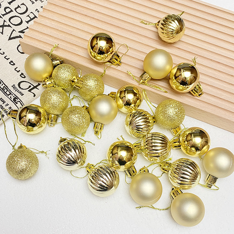 Cross-border Christmas decorations electroplating bright special-shaped ball plastic ball shopping mall ceiling Christmas Ball Christmas tree pendant