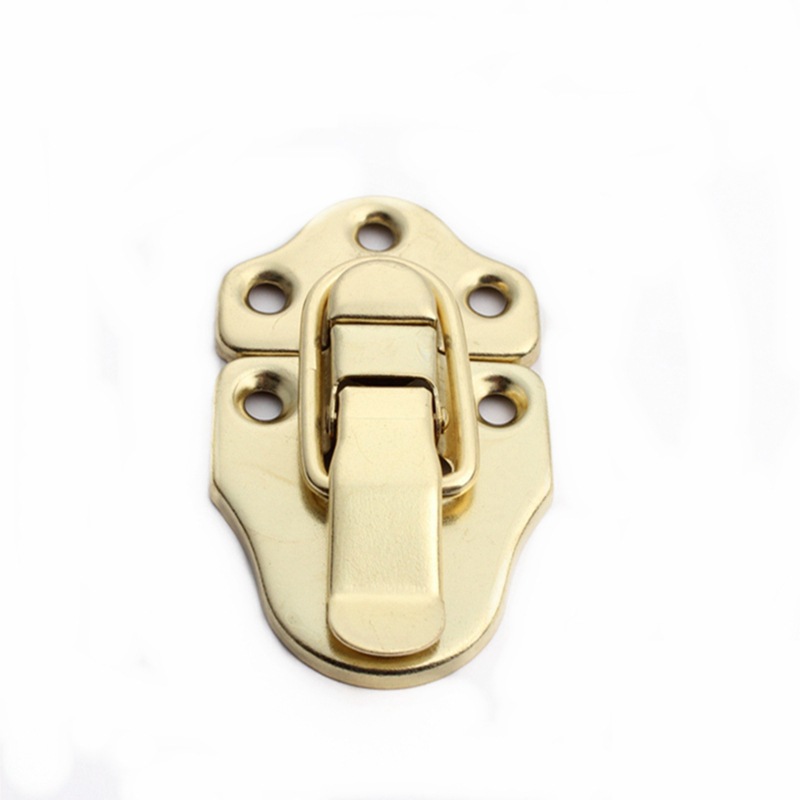 Supply furniture hardware accessories iron lock tool box cabinet cover buckle wooden box drawer antique iron buckle buckle