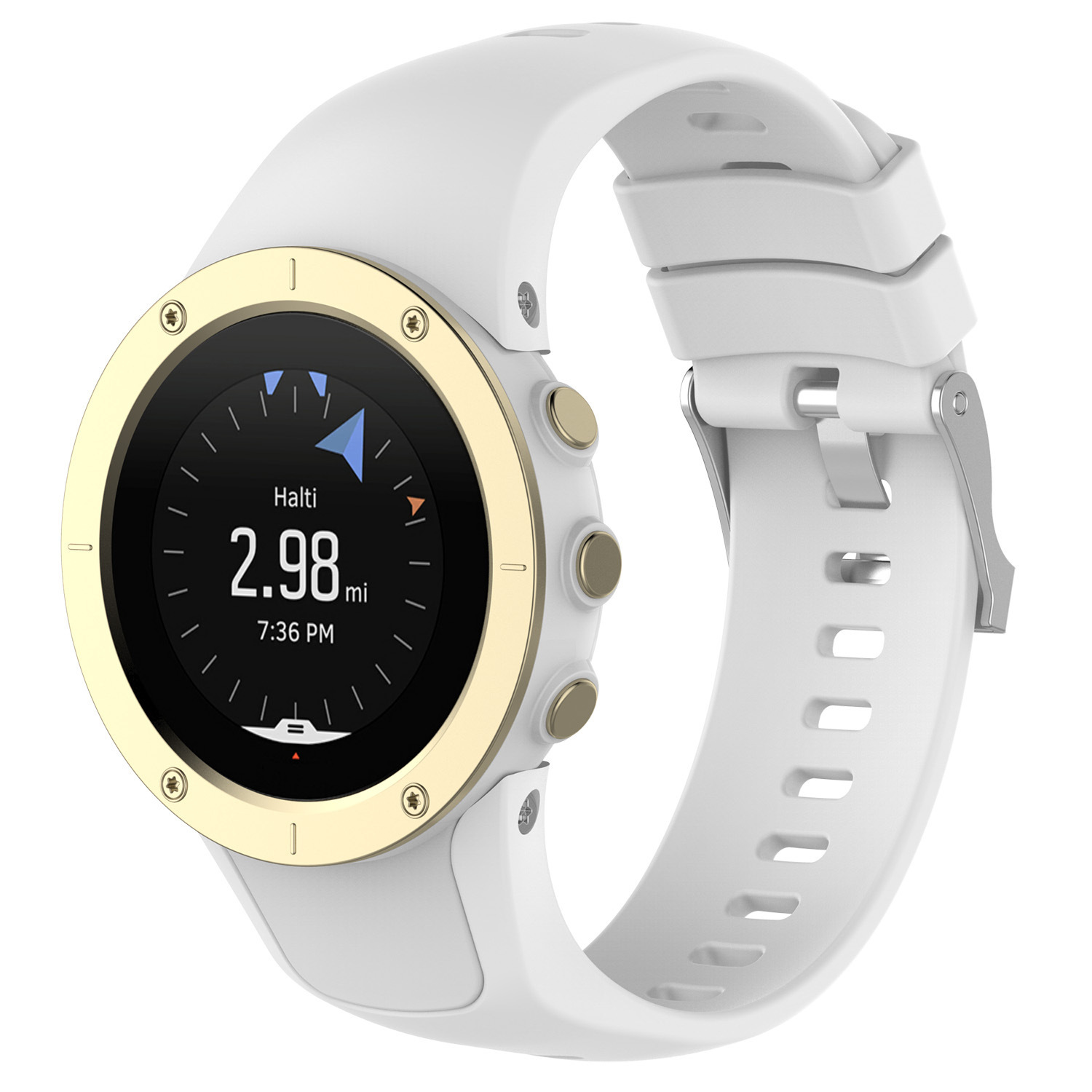 適用頌拓Suunto松拓Spartan Trainer Wrist HR酷跑系列硅膠手錶帶