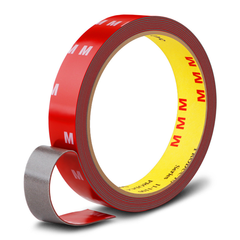 Acrylic foam double-sided adhesive strong temperature-resistant waterproof seamless tape metal photo frame nameplate car double-sided adhesive