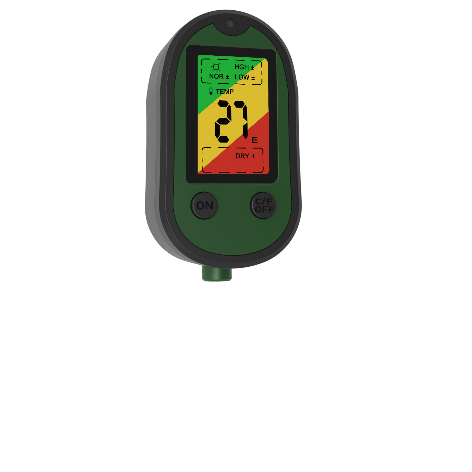Amazon Hot 5-in-1 Soil PH Soil Moisture Meter Soil Thermometer Soil PH Meter Sound Luminous Alarm