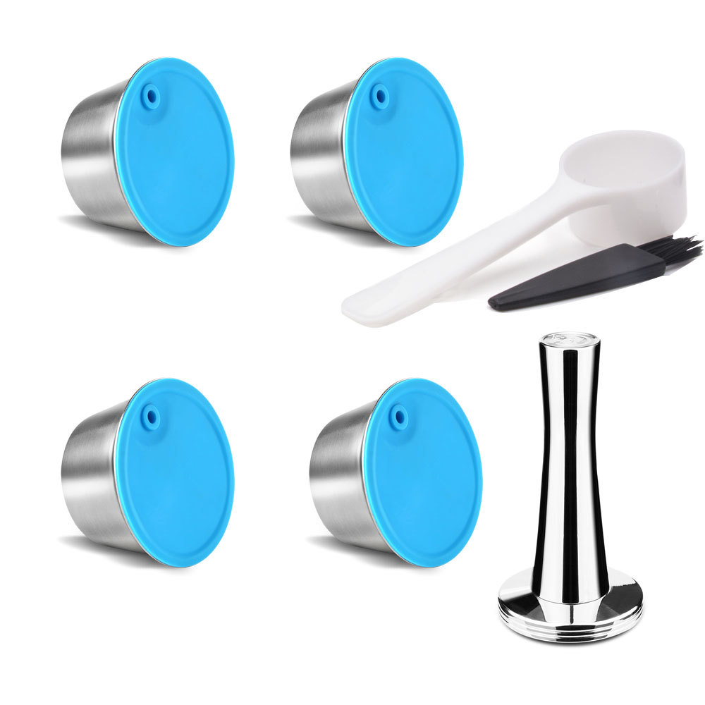 Loop instead stainless steel Dolce Gusto coffee capsule shell reusable coffee filter capsule Cup
