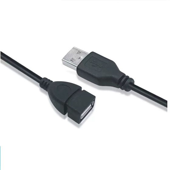 USB extension cord luggage buckle male-to-female all-copper computer usb extension data cable 60cm 1 1.5 m