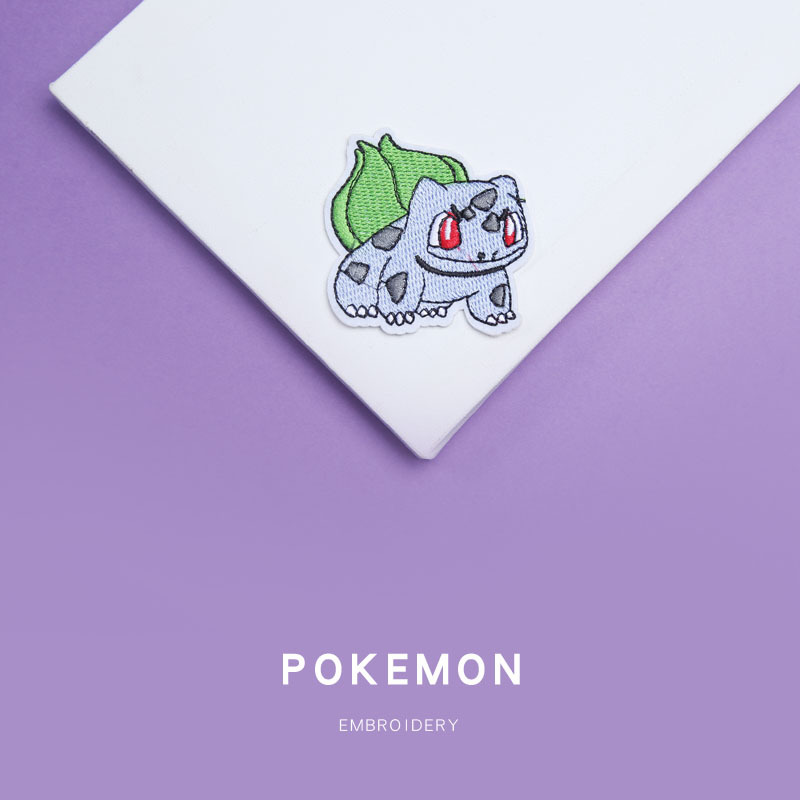 Ka ai ka tong bao ke meng series embroidery cloth stickers clothes hole patch stickers journal bag decorative stickers self-adhesive