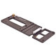 Woodworking electric circular saw track saw right angle positioning plate guide rail saw right angle ruler matching TS55/TS75 guide rail