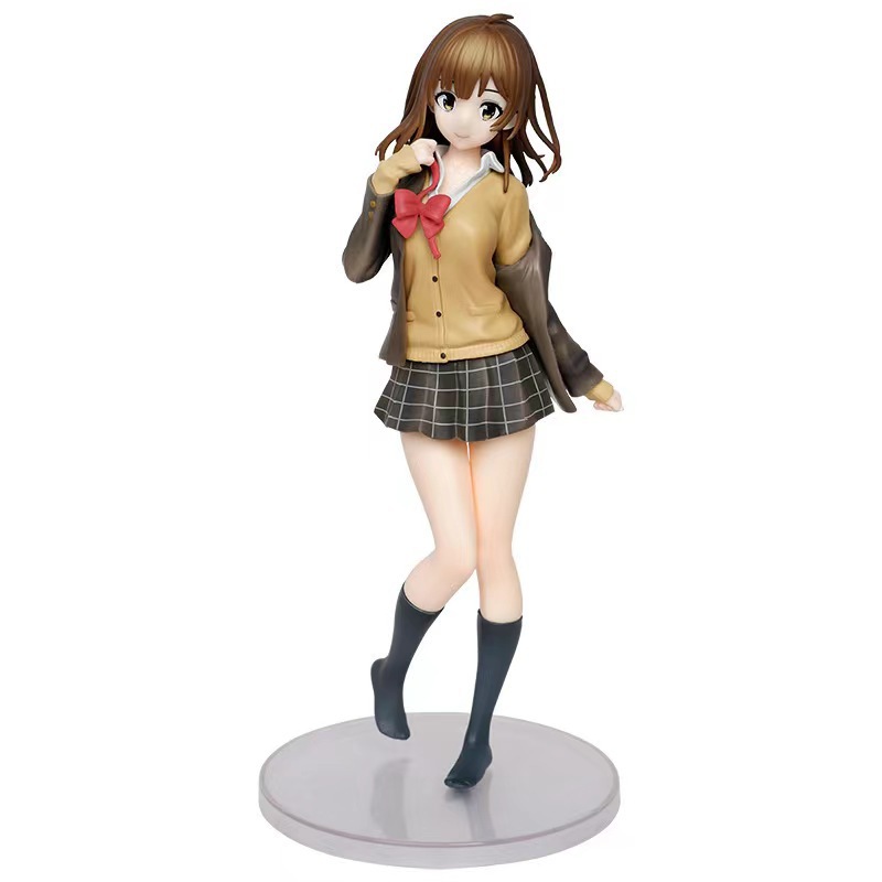 Shaving and then picking up female high school students Ogihara Sha You Second Dimension Hand-made Model Desktop Decoration Car Ornaments