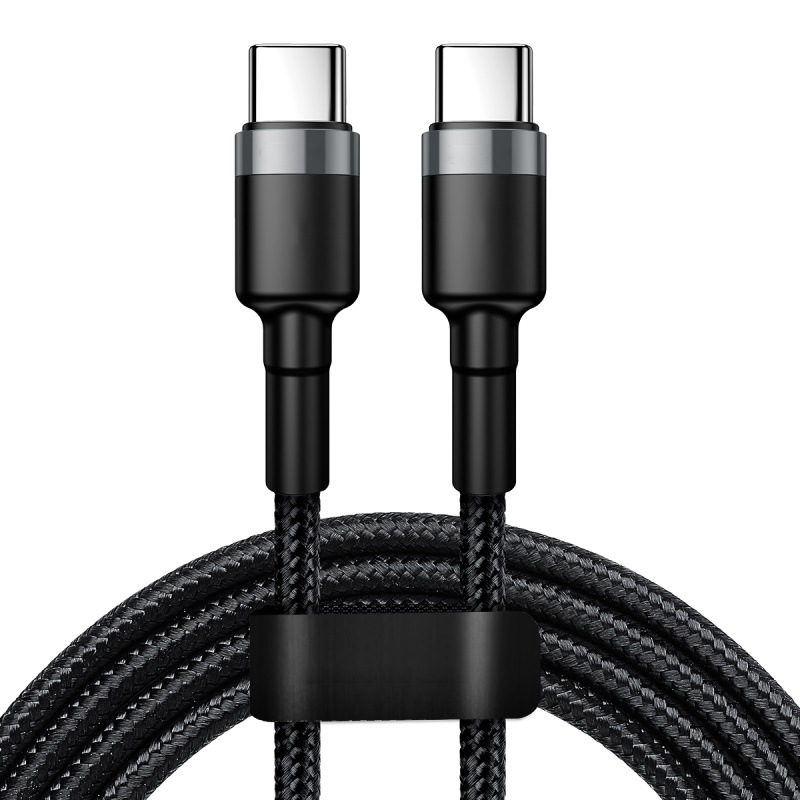 Double Type-C data cable double-headed PD fast charging cable 6A for Huawei Xiaomi laptop data cable cross-border