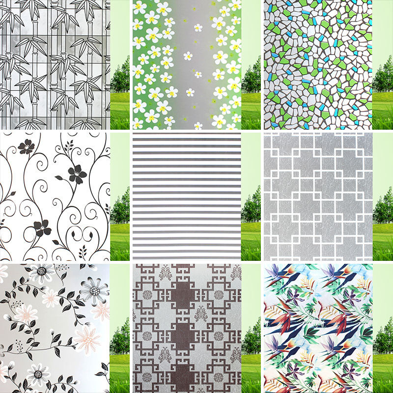 On behalf of the hair 2 meters postage self-adhesive frosted glass stickers toilet transparent opaque windows balcony shading window grilles