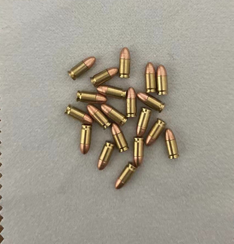 1:3 Alloy Empire G17 GLOCK G34 Throw Shell Metal Keychain Bullet Model Cartridge Accessories