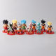 Second-generation 21 Dragon Ball Hand-made Cartoon Monkey King Vegeta Buolisa Sharu Doll Workstation Ornaments