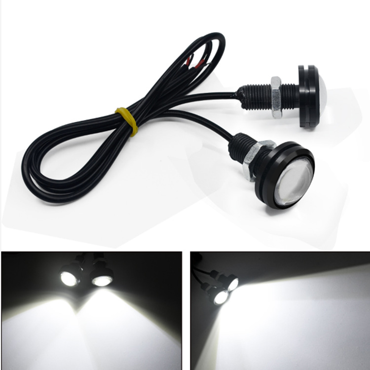 Car led light 18mm Eagle Eye Light 9W thin and light rogue screw counter reversing light led car light