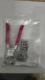 Metal pliers +100 pairs of silver buckles [bags]]