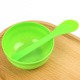 Small green bowl stick