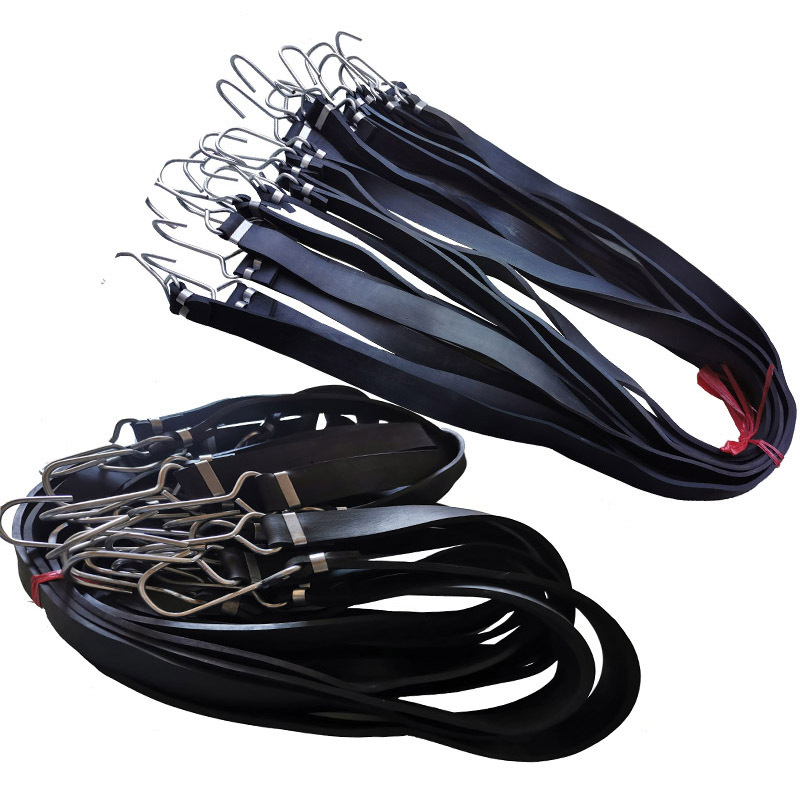 Manufacturers directly supply rubber elastic rope bicycle motorcycle binding belt electric car small trailer high Elastic luggage rope