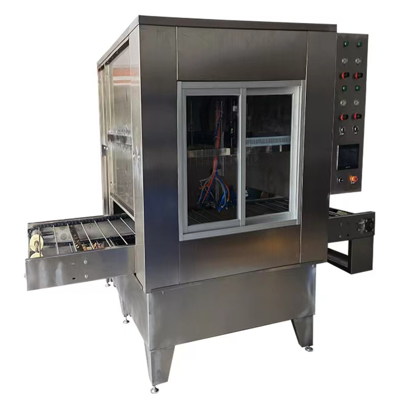 Flat Reciprocating Spray Paint Machine Wooden Board Metal Spray Paint Line Silicone Plastic Parts Automatic Spraying Baking Spray All-In-One Machine