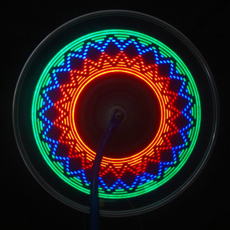 32led colorful Knight Hot Wheels mountain bike riding equipment bicycle wheel light cycling bicycle spoke Light