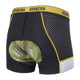 Ai Suo Men's Bicycle Riding Underwear Flat Angle Mesh Breathable Quick-drying Thickened Silicone Cushion Cross-Border