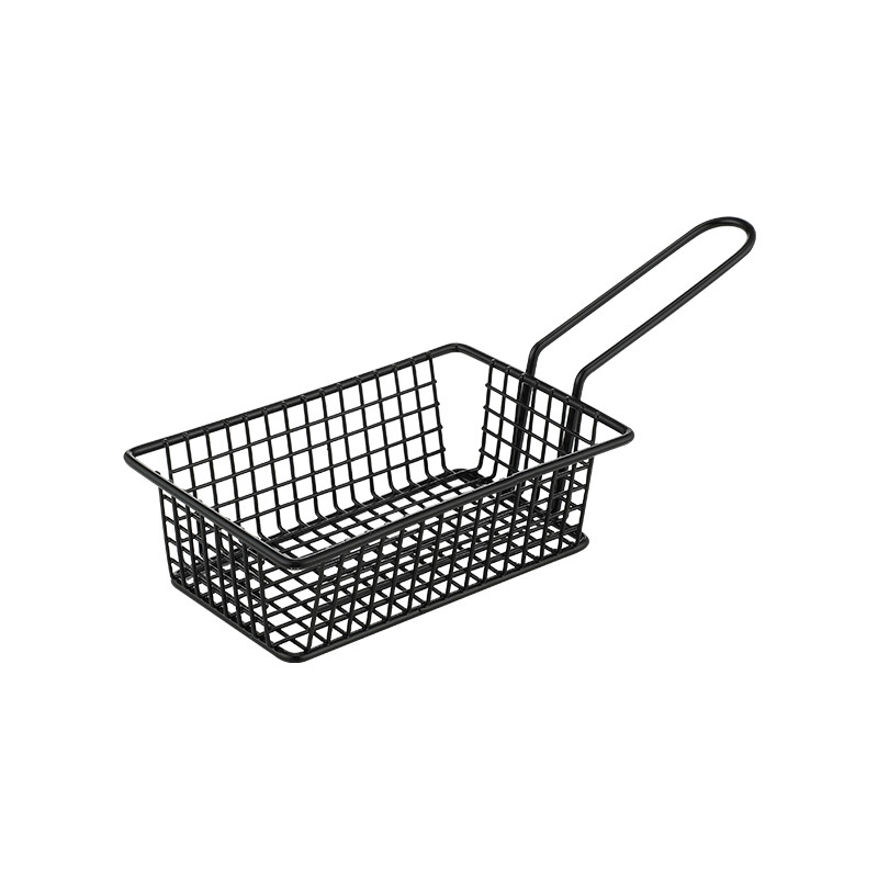 Creative Snack Basket Fries Fried Chicken Snack Basket Iron Storage Basket Internet Celebrity Restaurant Snack Basket Storage Basket
