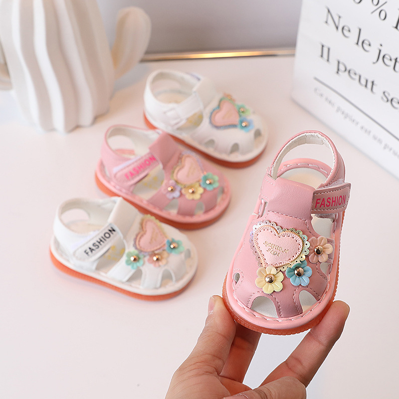 A generation of call Shoes summer New Baby Shoes sandals baby shoes girls Princess sandals soft soled toddler shoes