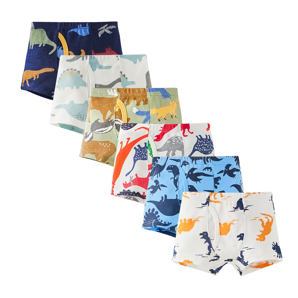 Boys' underwear boxer thread cotton children's underwear boxer boy's underwear baby small and medium children's shorts factory wholesale