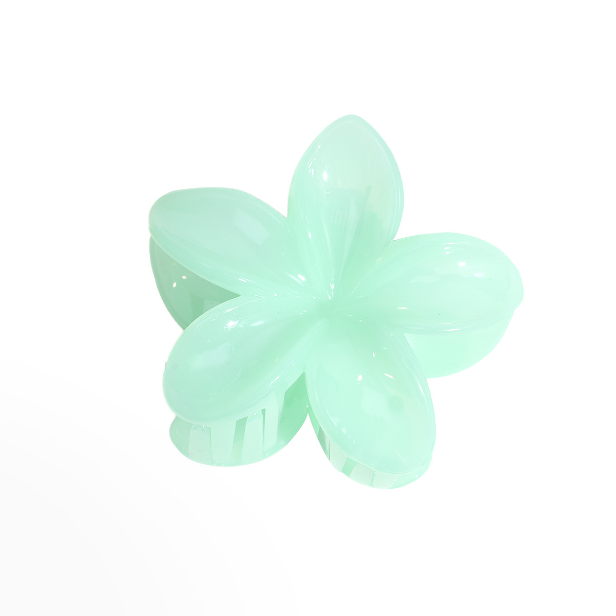Cross-border hot-selling flower grab clip simple solid color back head claw small fresh hair accessories Joker adult headdress wholesale