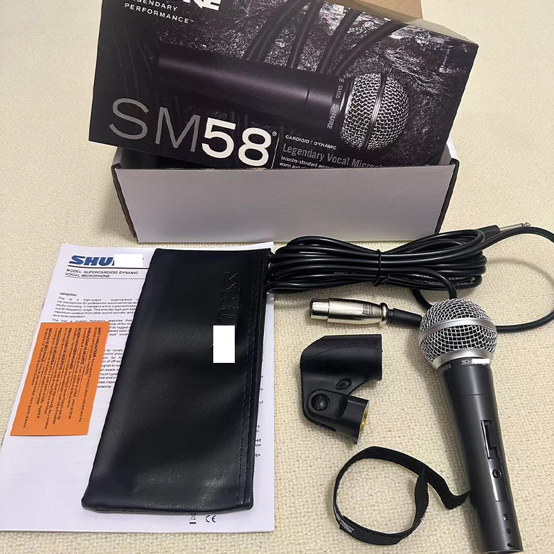 Cross-border source SM58SK wired dynamic microphone performance stage karaoke host live professional microphone