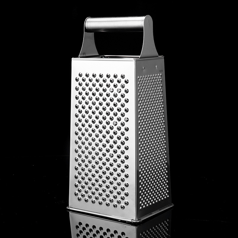 Multifunctional stainless steel 9-inch four-sided vertical grater cheese grater fruit and vegetable grater