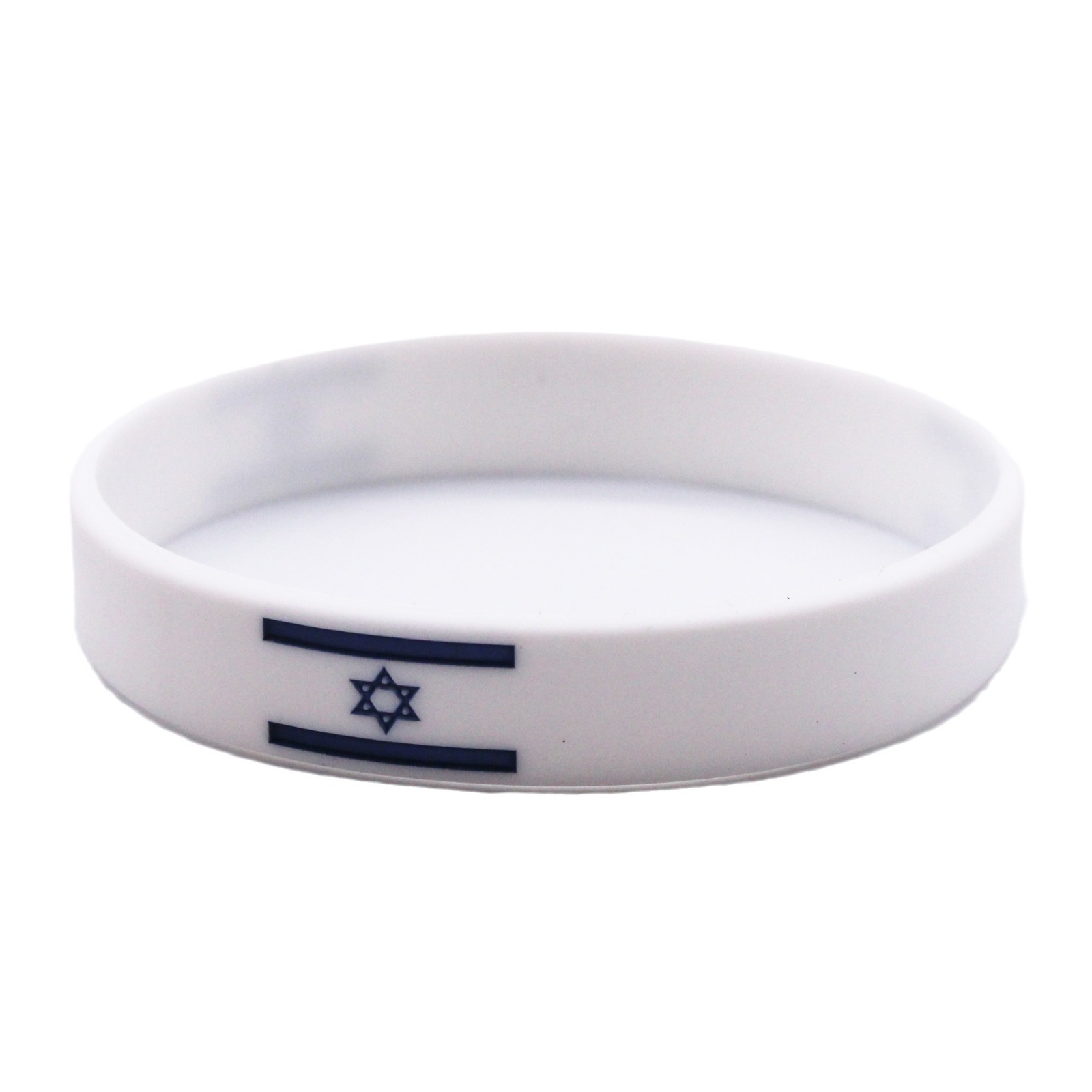 Concave coloring non-fading flag bracelet Israel flag silicone bracelet ISRAEL bracelet flag bracelet