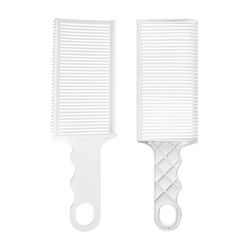 Plastic Oil Head Gradient Hair-cutting Comb Hair-cutting Artifact Flat Head Push-cutting Comb Positioning Style Comb Convenient Hair-cutting Home