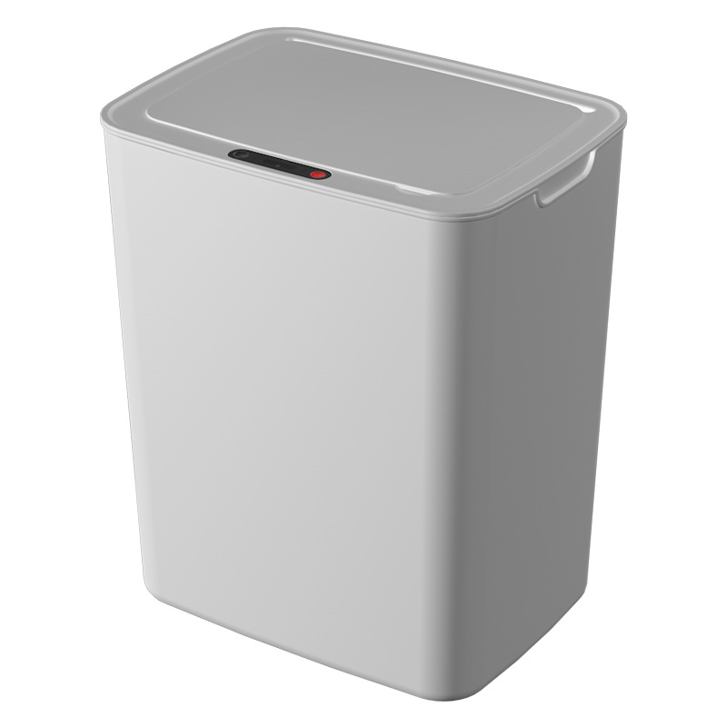 Intelligent Induction Trash Can Home Living Room Kitchen Bathroom Creative Automatic Toilet with Lid Plus Size Trash Can