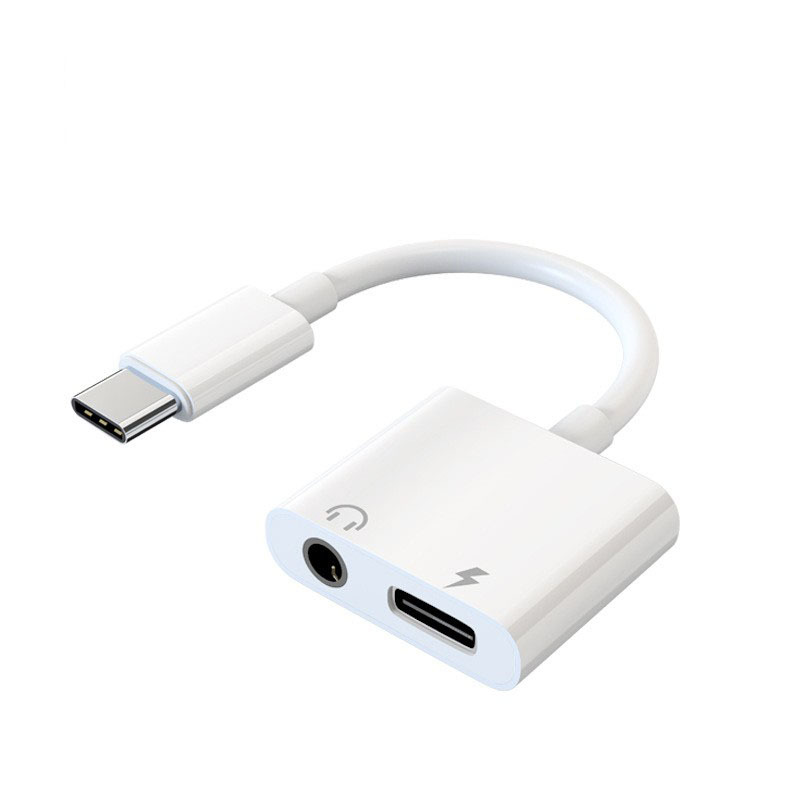 TypeC Mobile Phone Conversion 3.5 2-in -1 Headset Adapter USB3.0U Disk Adapter for Apple Huawei