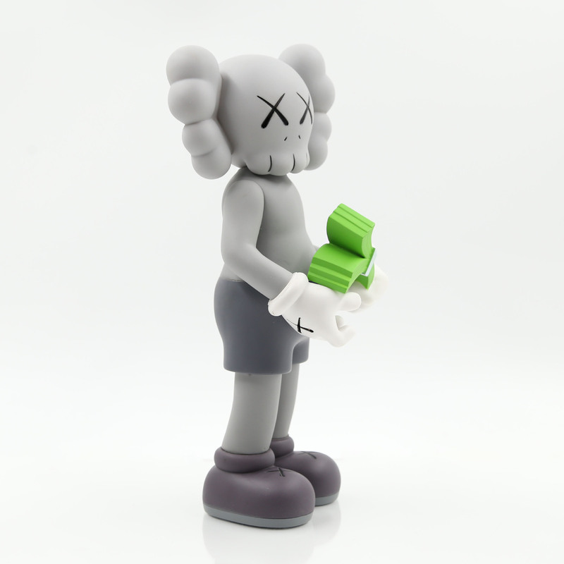 ネットの赤い潮はゴマの街のカウスの数のお金の模型を遊んで人形のkaws xxの目の装飾の置物のシーンの置物を作ります。|undefined