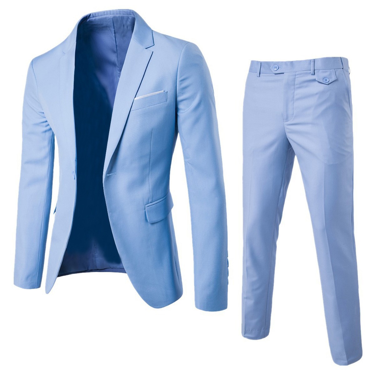 2023 new wedding bridegroom best man wear two-piece suit men's casual suit two-piece suit plus pants