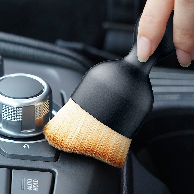 Car beauty detail brush car wash brush air conditioning vent interior car gap soft brush tool interior brush in stock