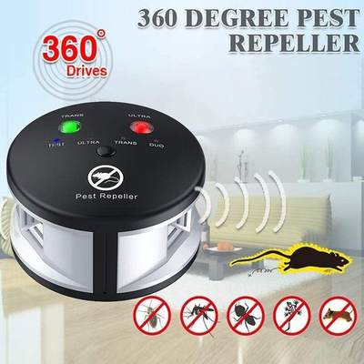 360-degree indoor Ultrasonic rat repellent insect repellent squirrel repellent Ultrasonic Pest Repeller